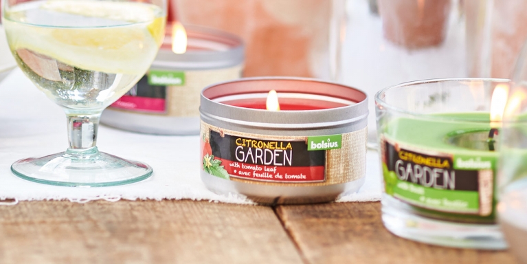 Bolsius kaarsen concept Citronella Garden _ maek creative team