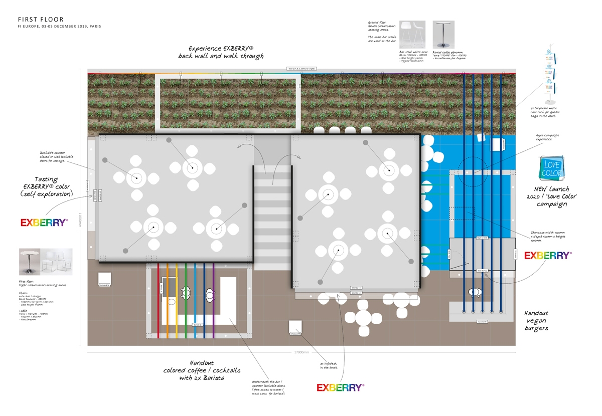 EXBERRY booth Paris first floorplan_ maek creative team