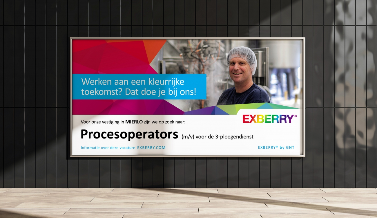 GNT EXBERRY arbeidscommunicatie emloyer branding maek creative team