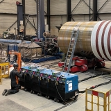 Induqs industriele hal met Miller inductie warmtebehandelingsapparatuur