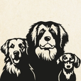 Monopets Illustraties honden