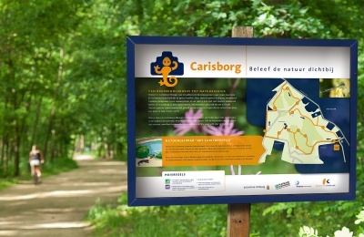 Bosgroep Zuid Nederland illustratie belevingsborden natuur Carisborg _ maek creative team