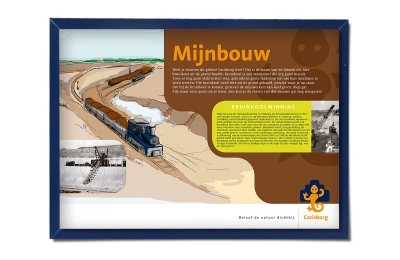 Bosgroep Zuid Nederland illustratie belevingsborden natuur Carisborg _ maek creative team