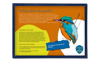Bosgroep Zuid Nederland illustratie belevingsborden natuur Horst Kasteelse Bossen _ maek creative team