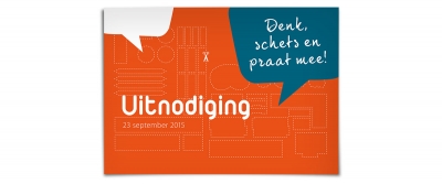 Goed Wonen uitnodiging denk mee _ maek creative team