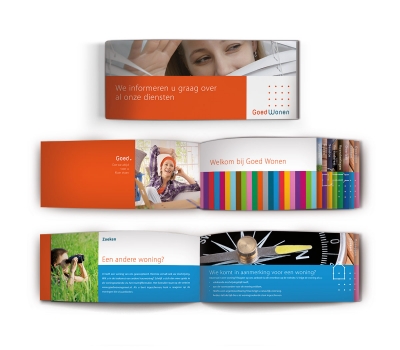 Goed wWonen welkom brochure _ maek creative team