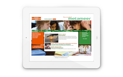 Metameer website homepage _ maek creative team