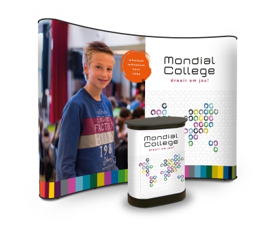 Mondial College infowand _ maek creative team