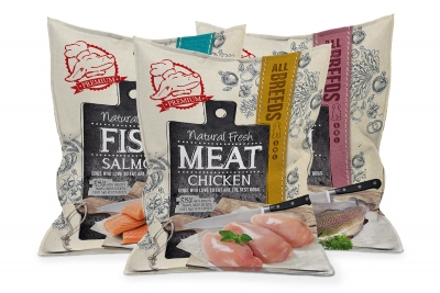 Natural Fresh Meat introductie merk beursstand promotiemateriaal _ maek creative team