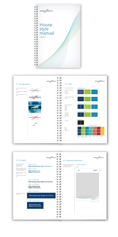 Hendrix Genetics brandbook huisstijlhandboek _ maek creative team