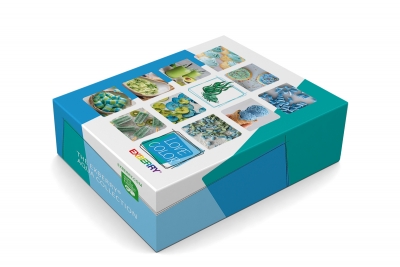 EXBERRY love color blue campagne box _ maek creative team
