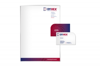 Dyhex huisstijl maek creative team